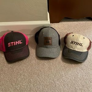 Stihl Hats for sale as a group!